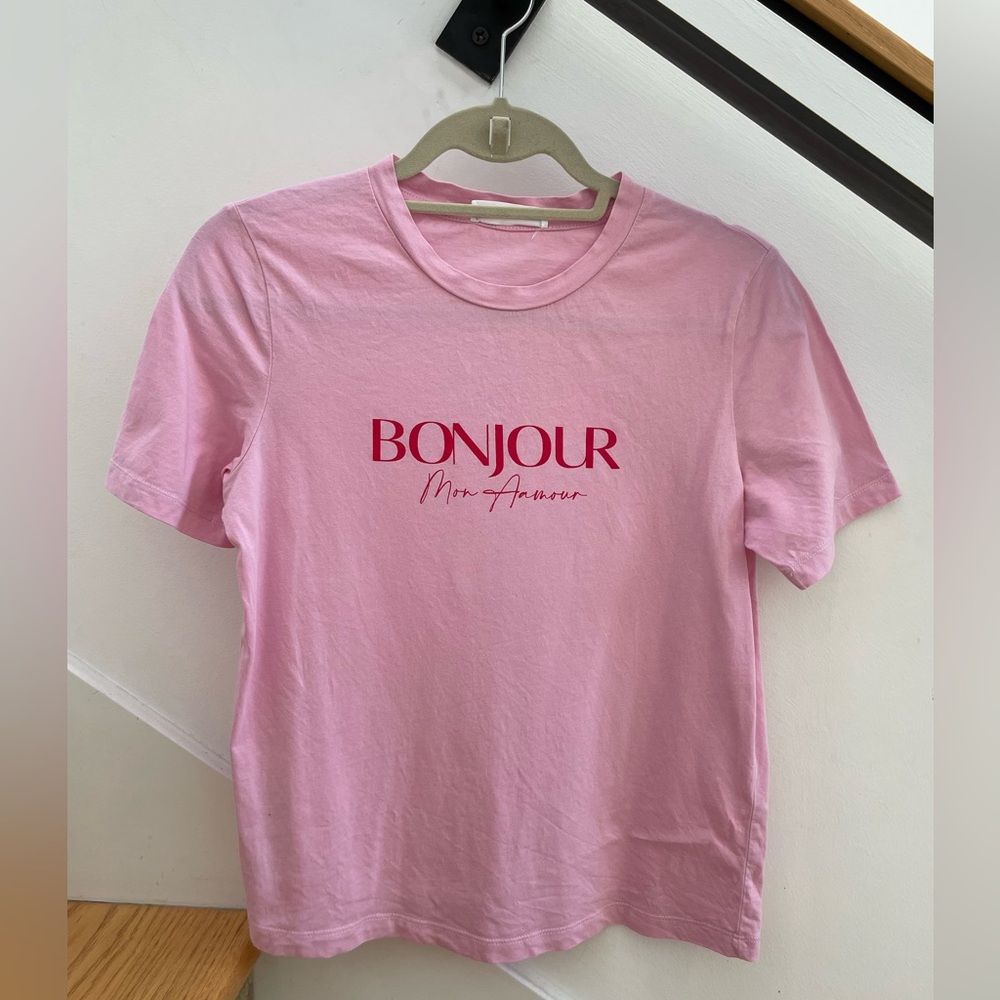 Mango Cotton Message Tee - Picture 6 of 11